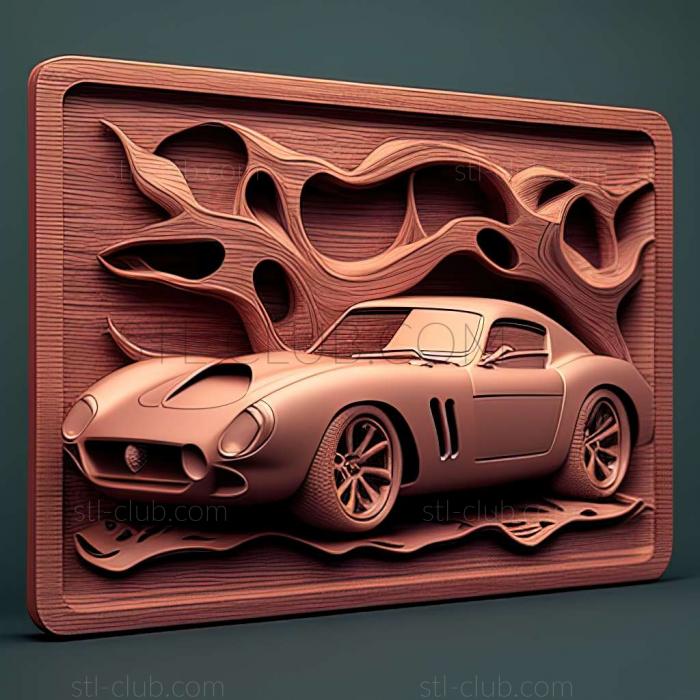 3D модель Ferrari 250 GTO (STL)